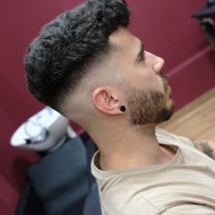 Resultado y peinado de un chico